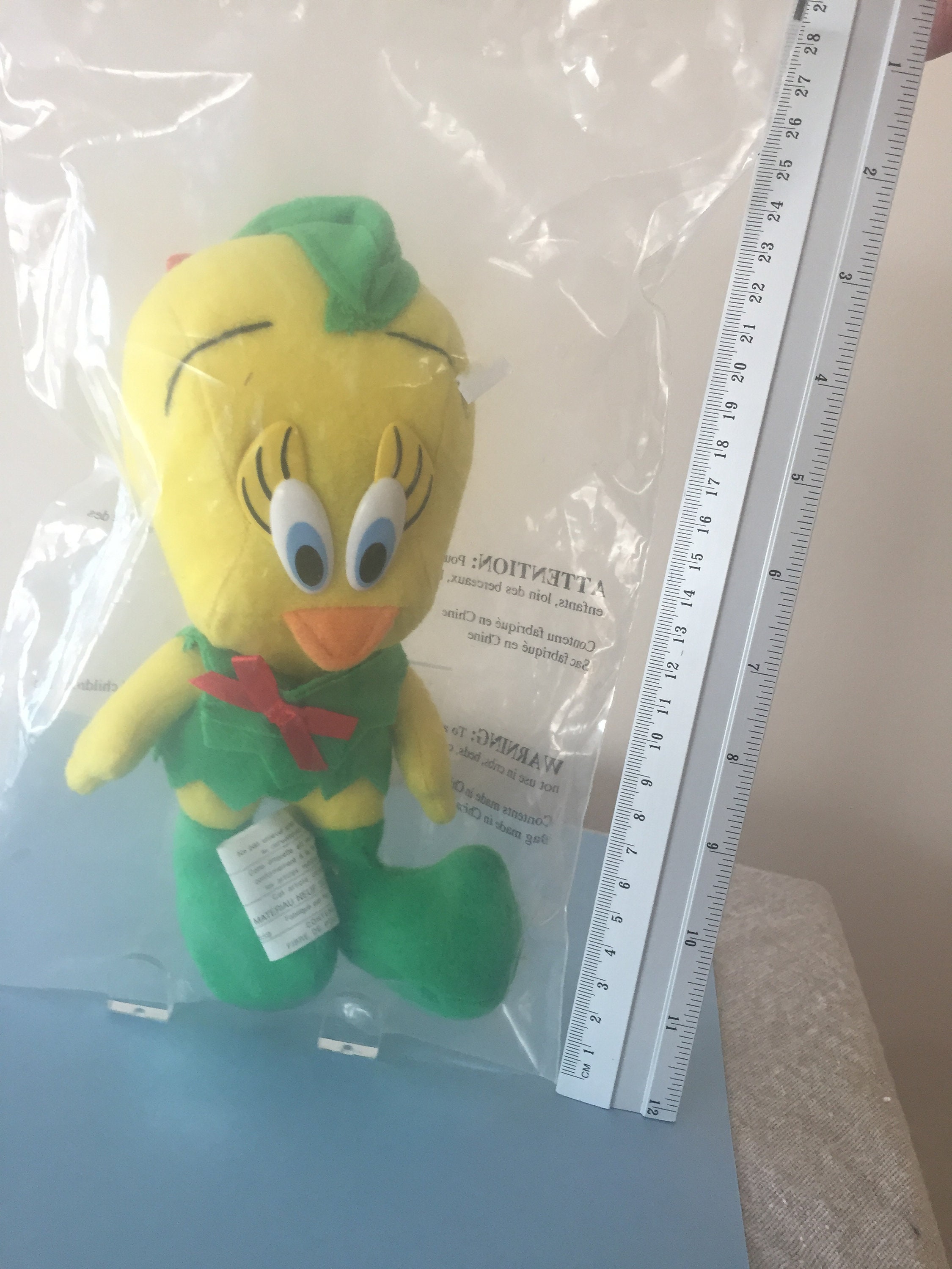Mcdonalds Tweety Bird Plush Toy as Robin Hood New in Bag Etsy Canada