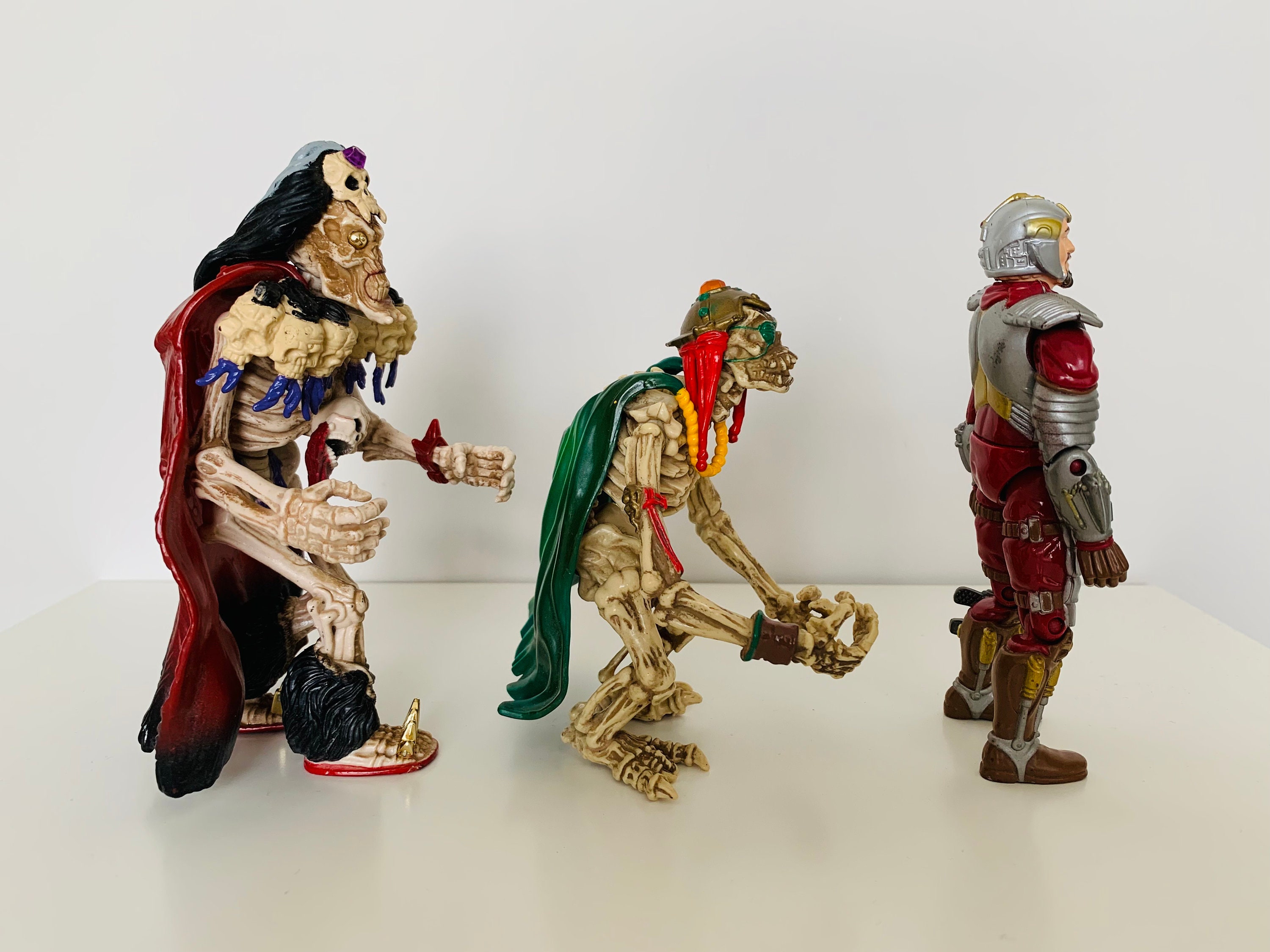 VTG Playmates Skeleton Warriors Baron Dark Action Figure 1994 90s Toy  Horror on eBid United States