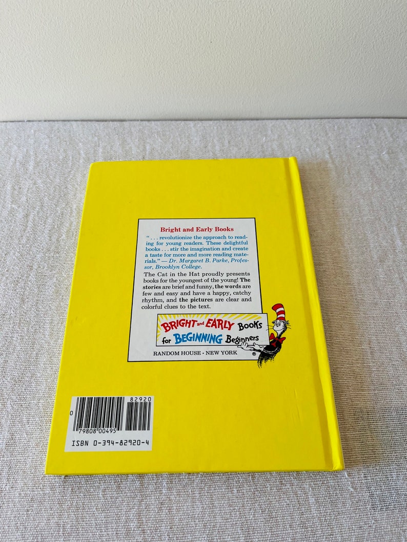 Livre Dr Seuss Il y a un Wocket dans mon livre de poche 1974 image 2