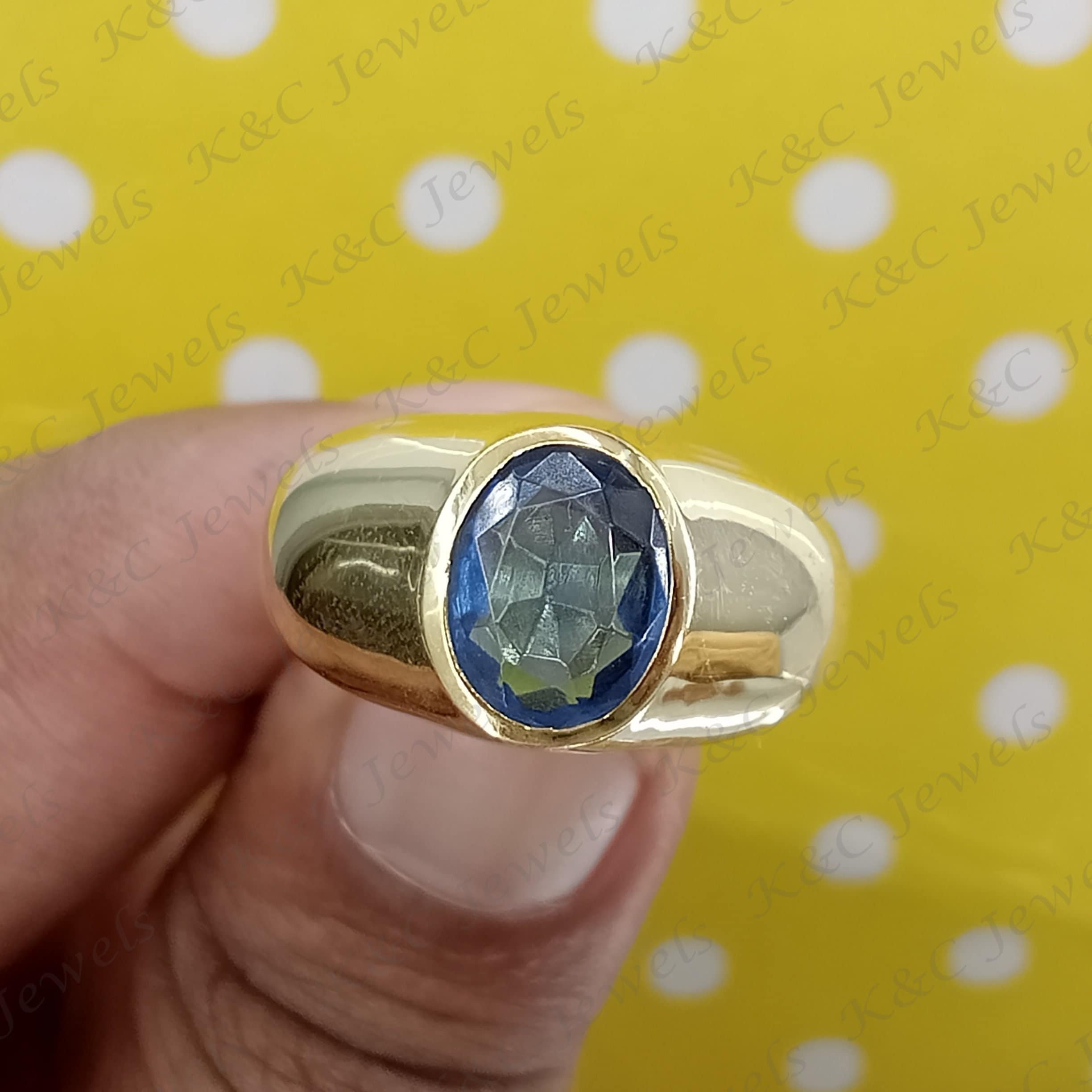 Oval stone ring design for man deals