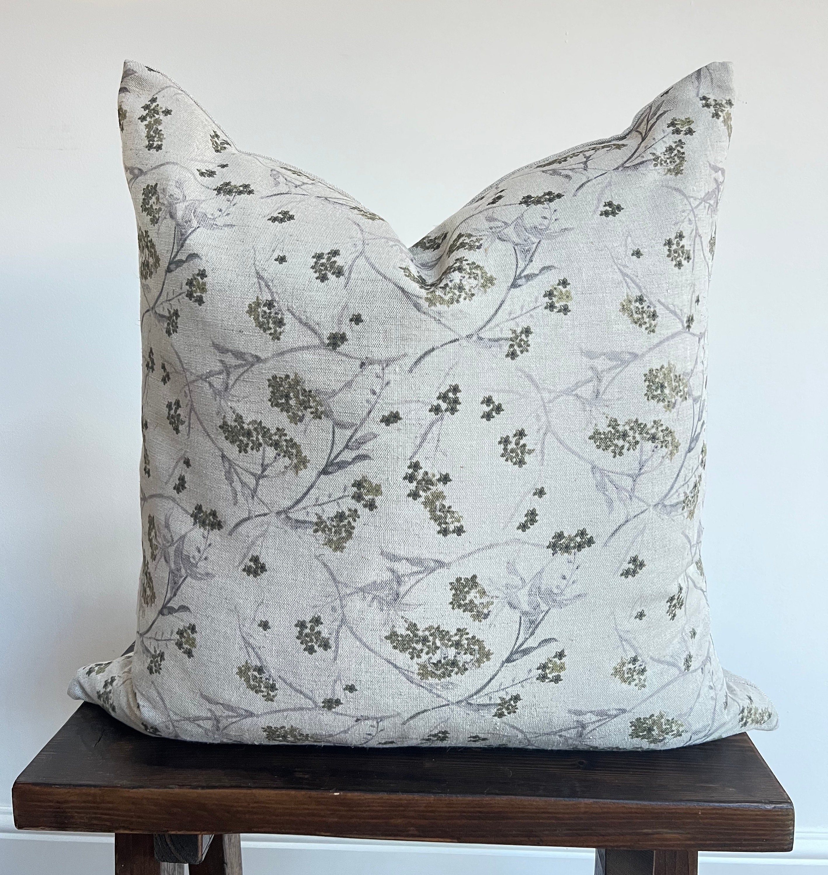 Cushion Bundle 3x Natural Linen Cushion Covers Stripe Etsy UK