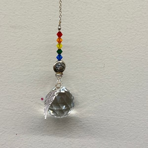 Crystal Pet Memorial, Rainbow Bridge, loss of a pet, Sun Catcher, Pet Sympathy, Swarovski Crystals