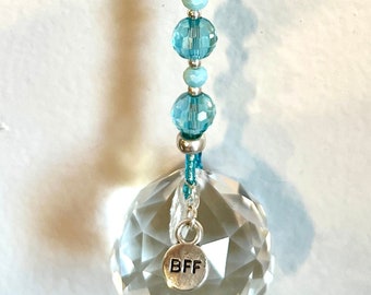 BFF Crystal Suncatcher: Swarovski Crystals, Rainbow Maker