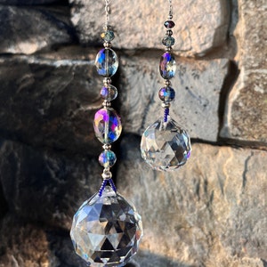 Crystal Sun Catcher. Rainbow Makers, Window Prisms.