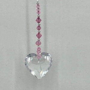 Herz Sun Catcher, Regenbogen Maker, Prismen, Wohnkultur.