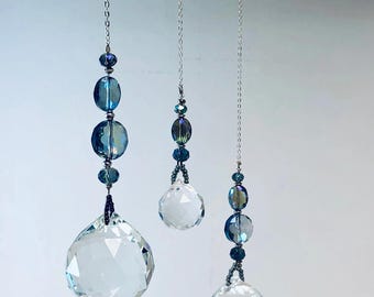 Crystal Sun Catchers, Window Rainbow Makers, Prism, rearview mirror charm