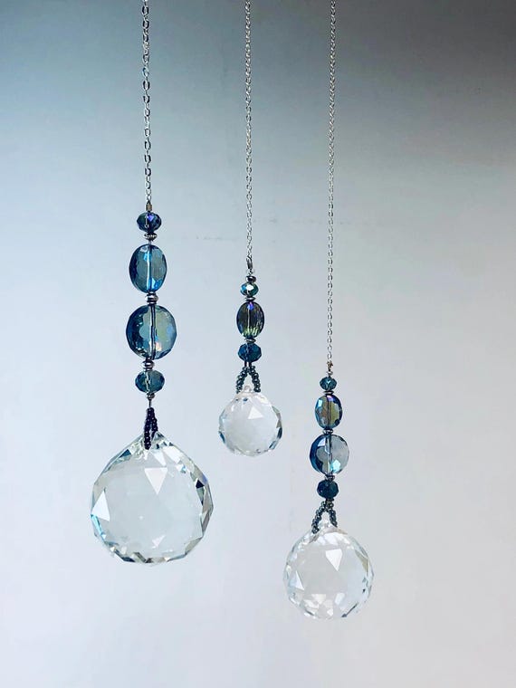 Crystal Sun Catchers, Window Rainbow Makers, Prism, rearview mirror charm