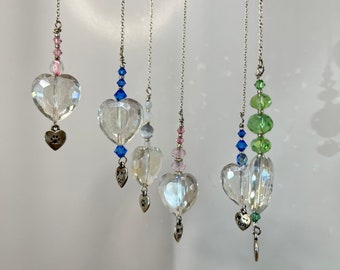 Sun Catchers, Pets, Prisms, Car Charms, Hearts, Rearview Mirror