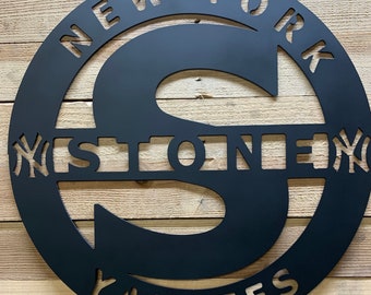 New York Yankees Personalized Sign