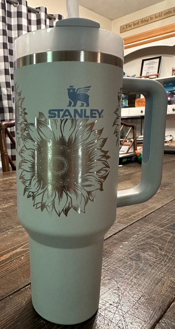 Sunflowers Custom Stanley Adventure Quencher 40 oz tumbler