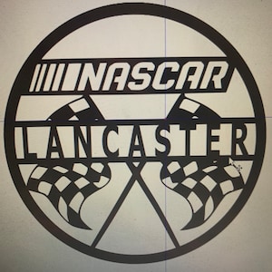 Nascar Personalized Sign