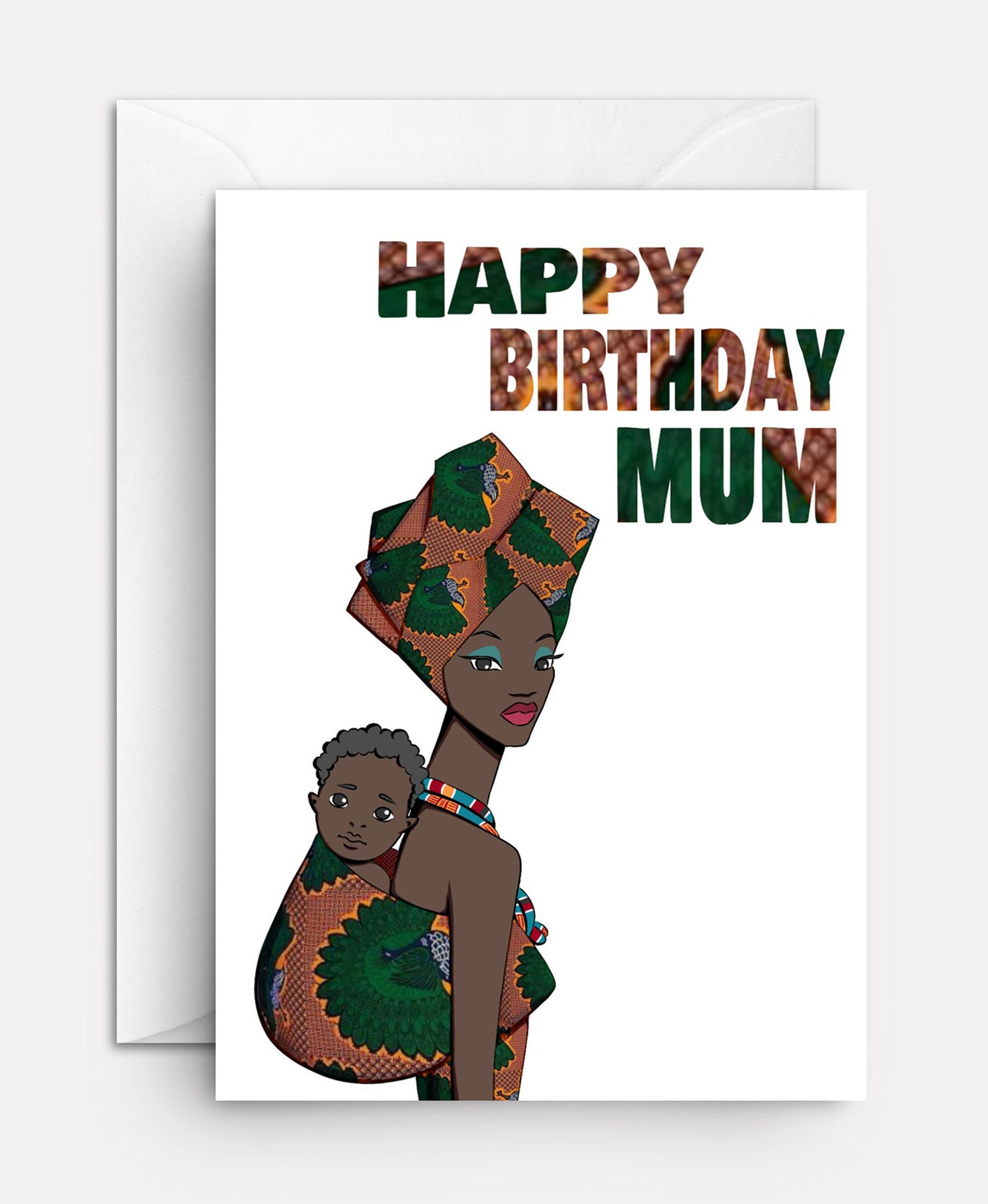 Nubian Happy Birthday To A Black Queen - hbpdet6