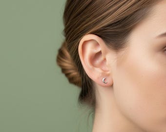 Boucles d'oreilles délicates « Celeste » en argent sterling 925