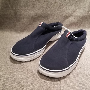 Balloons Navy Blue Slip On Canvas Sneakers - New with tag