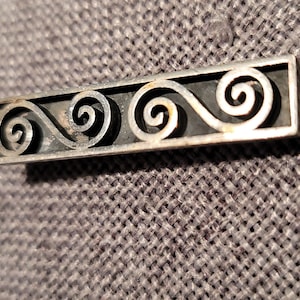 Vintage Taxco Mexico Mexican 925 .925 Silver Money Clip signed "PG" Henco Meixco