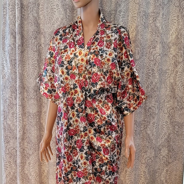 Floral Robe Etsy