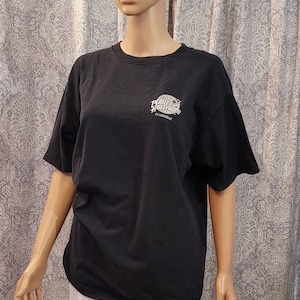 Planet Hollywood Fort Lauderdale Ft. Lauderdale Embroidered Black T Shirt Large Unisex