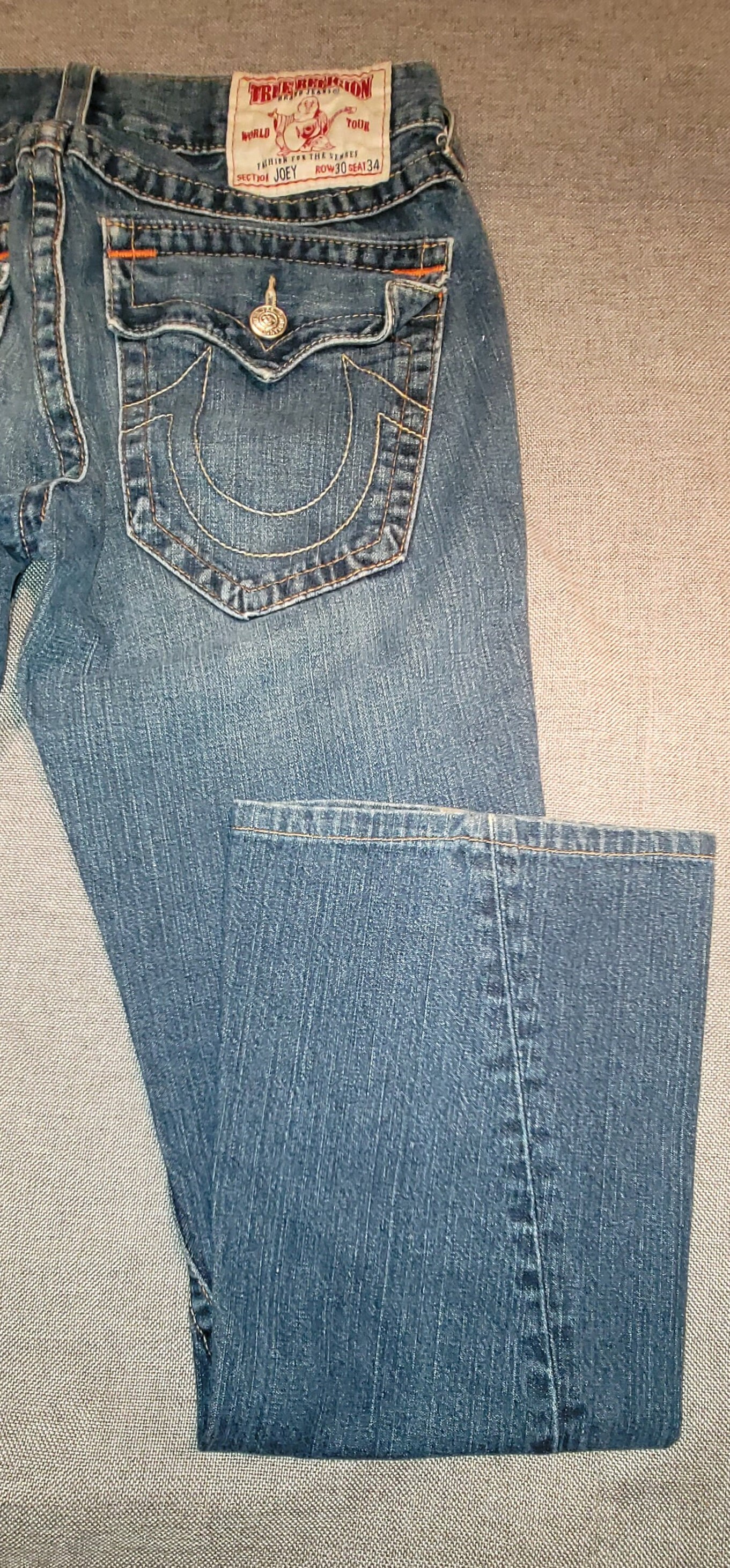 アメリカ通販ファッション Sz Jeans JOEY Brand Religion True 30 Etsy - USA the in Made パンツ