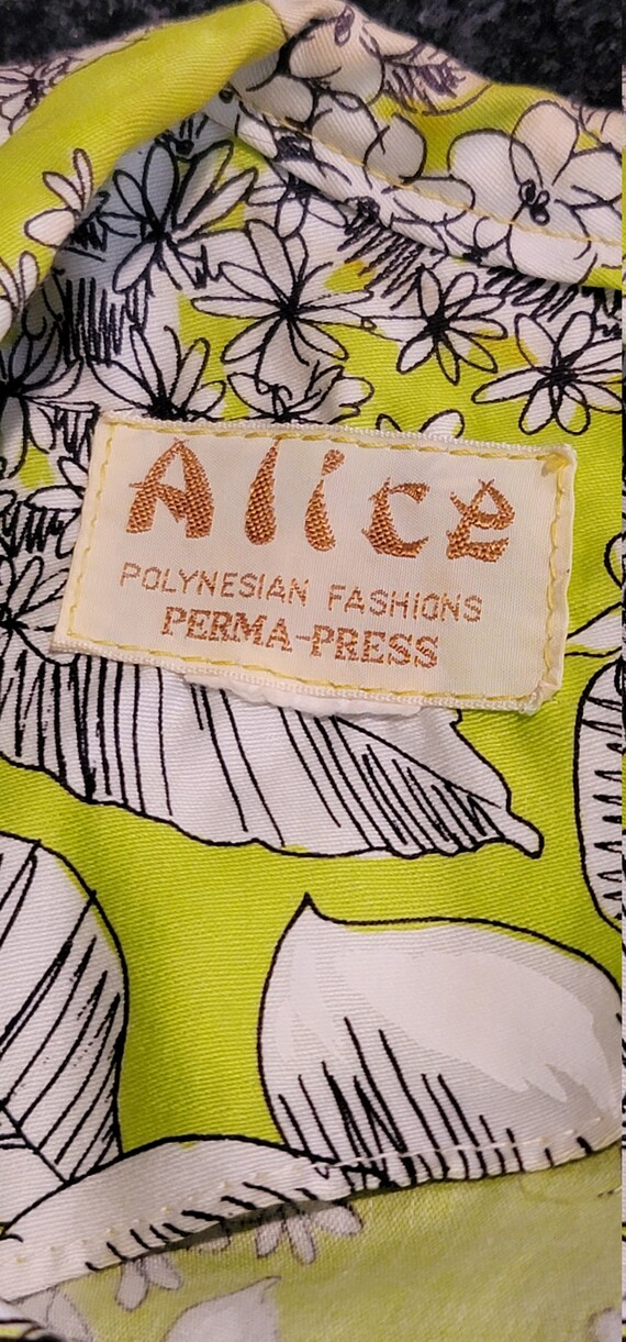 Vintage Alice Polynesian Fashions Maxi Dress - Sl… - image 10