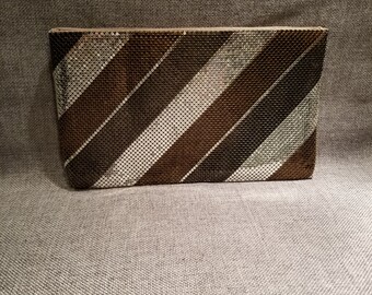 Vintage Metallic Mesh Clutch Purse - PLEASE READ Description