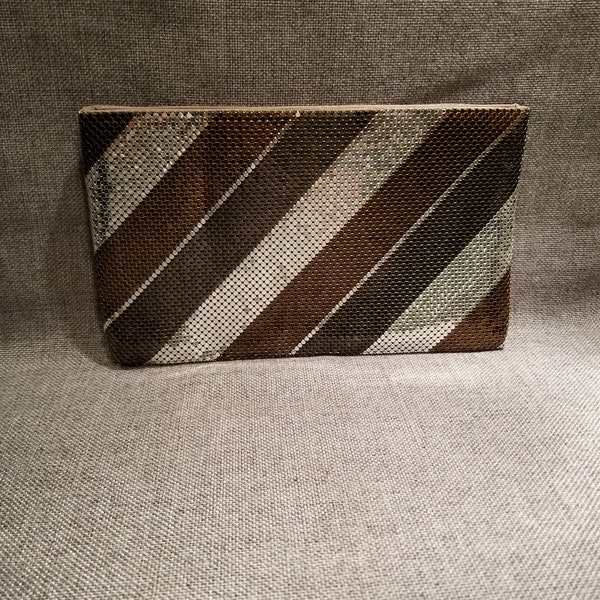 Vintage Metallic Mesh Clutch Purse - PLEASE READ Description