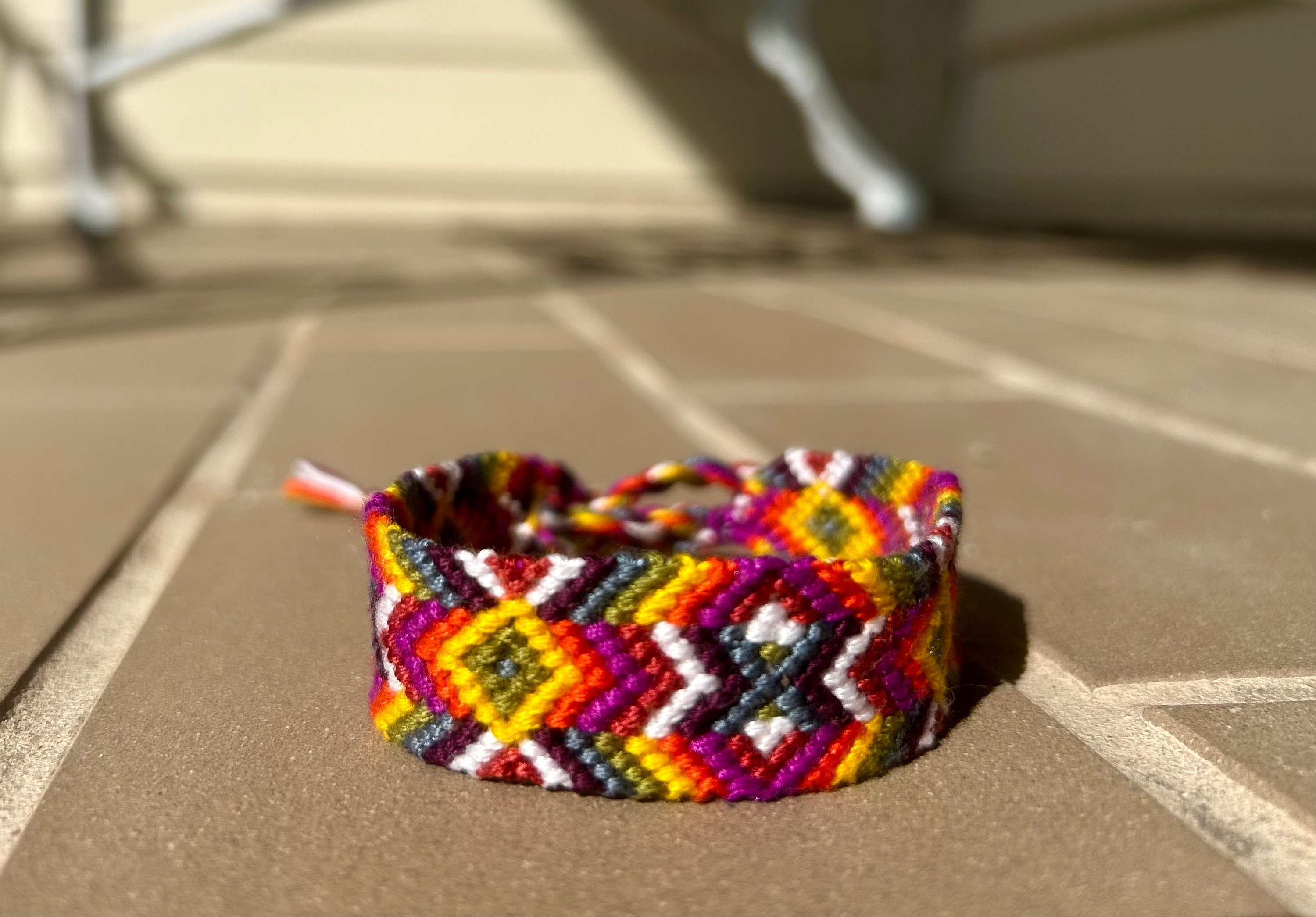 Aztec Pattern Aztec Chevron Friendship Bracelet Aztec Chevron