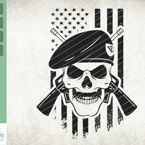 Patriotic Veteran Svg File, Veteran skull svg, Military Svg, US army svg, Veteran Svg, US Veteran Svg, skull svg, Cut Files, svg, eps