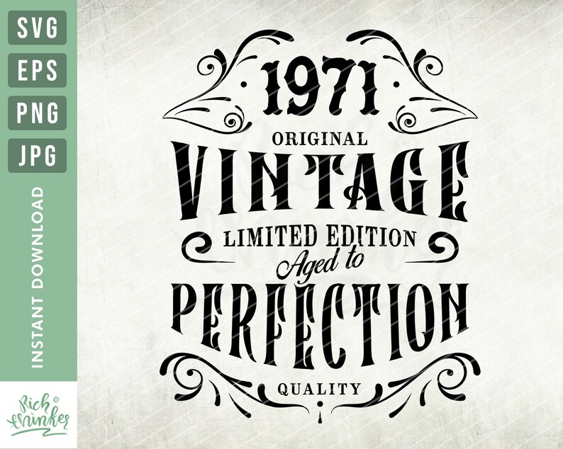 Download Eps and Jpg Cricut Files Png Aged to perfection Instant ...