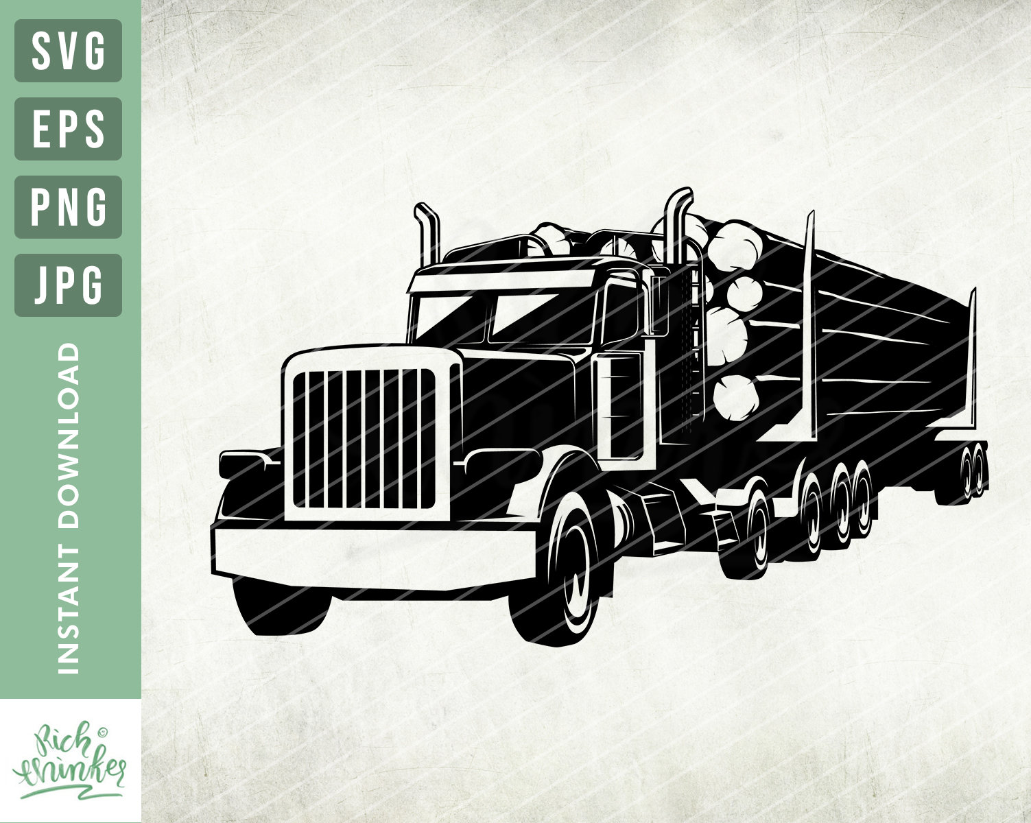 Logging Truck Svg File Truck Svg Logging Truck Shirt Truck - Etsy Canada
