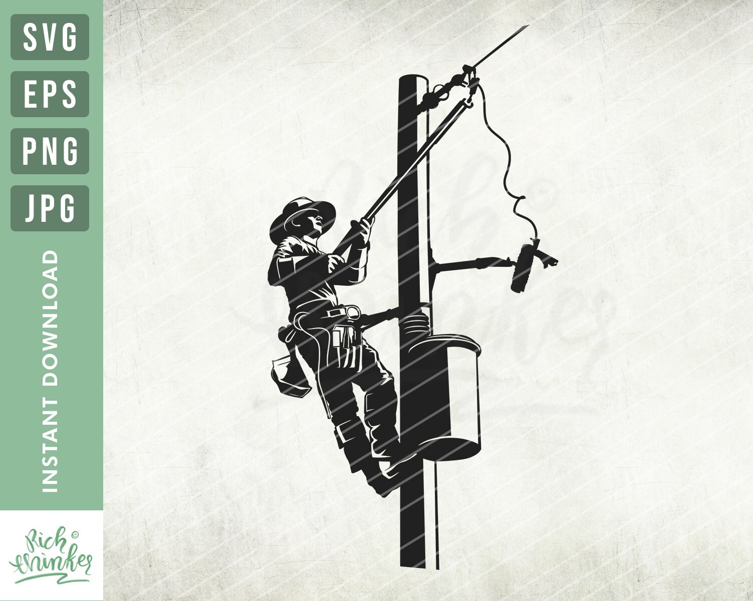 Lineman Electrician svg, Power pole svg, Lineworker svg, Power lineman svg, electrical lineman svg, Electrical svg, Electrician svg, png svg