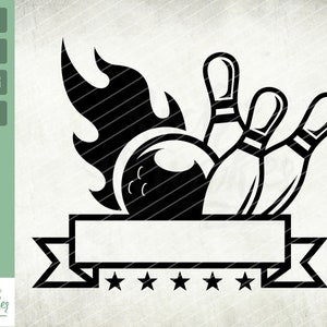 Bowling Svg, Bowling Shirt, Bowling Team Svg, Bowling game Svg, Files for Cricut, Bowling ball svg, Sports svg, Bowling pins svg, clipart