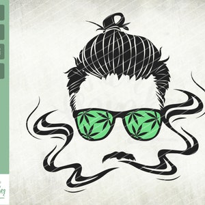 Smoking Papà Svg, Papà svg, Weed svg, Cannabis svg, Fumo di erbe inerette svg, padre svg, Papà bun svg, Cool dad svg, Marijuana svg, Stoned papà svg