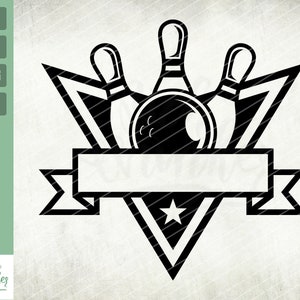 Bowling Svg, Bowling Shirt, Bowling Team Svg, Bowling game Svg, Files for Cricut, Bowling ball svg, Sports svg, Bowling pins svg, clipart