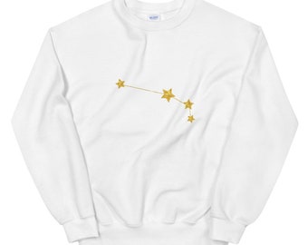 Aries Constellation Sweatshirt / Astrology Zodiac Sweater