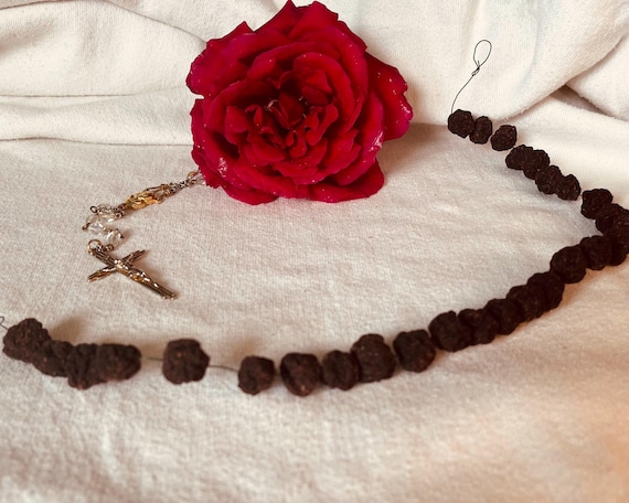 Flower Petals Making Rosary Beads From Roses Rose Beads Jewelry