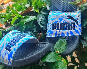 custom puma slides