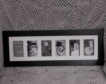 FRIEND Letter Art Photo Frame Gift