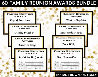 Family Reunion Award Etsy Family Reunion Award Etsy