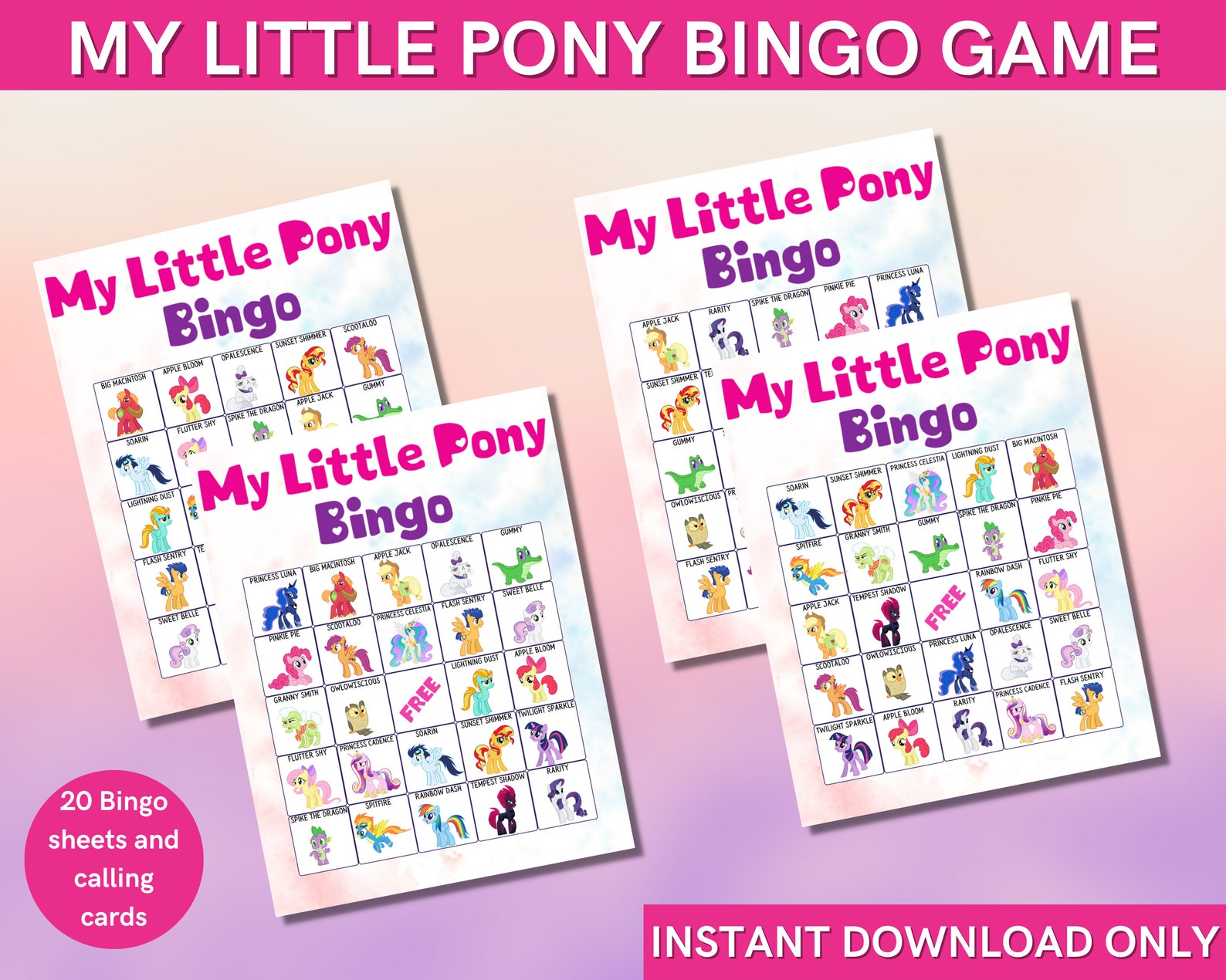 my-little-pony-bingo-game-for-a-birthday-or-themed-party-etsy