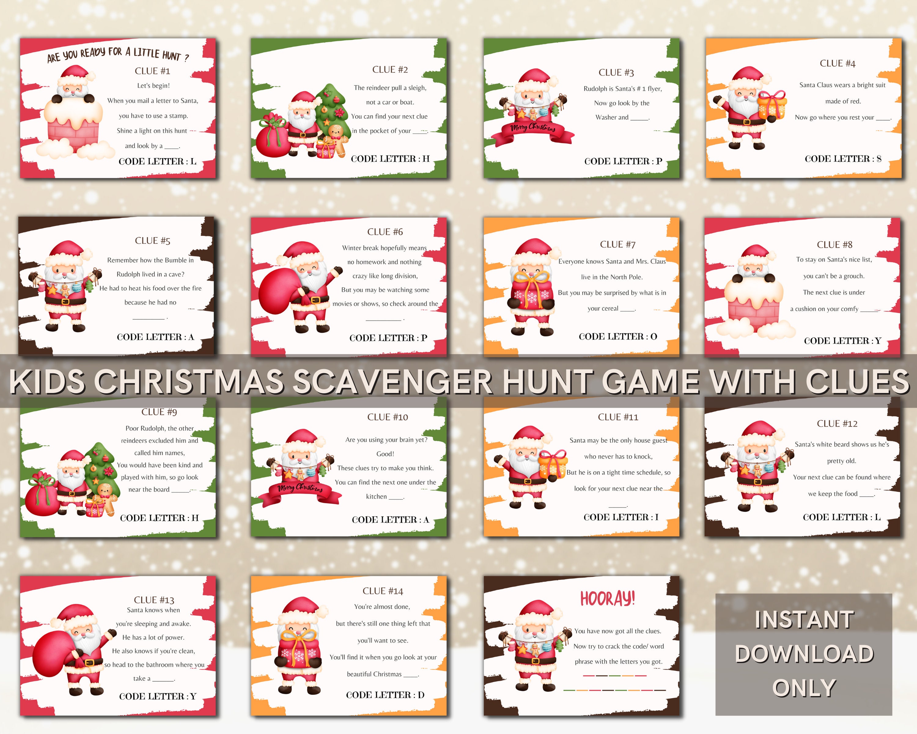 Chessgames Holiday Present Hunt: Clues Page