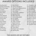 End of School Year Awards Printable for Last Day of Class - 50 Fun ...