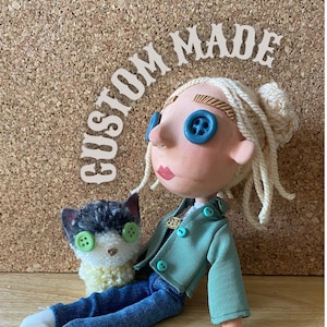 muñeca personalizada Coraline