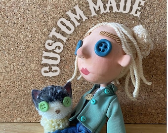 muñeca personalizada Coraline