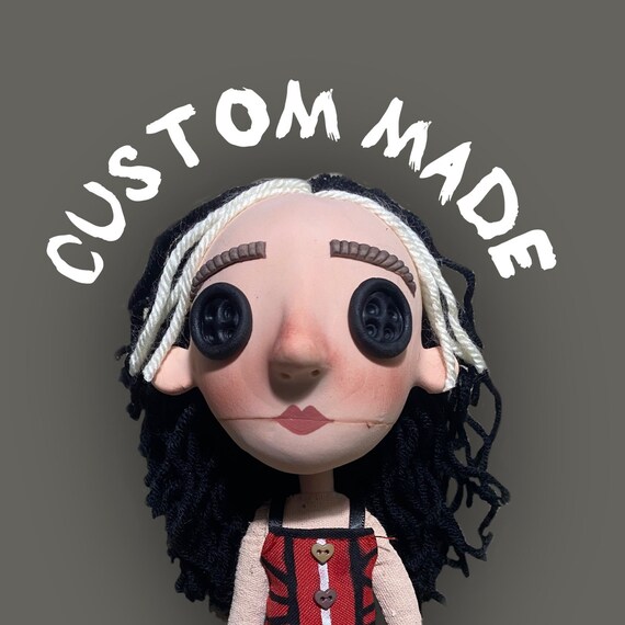 Madison rural componente Muñeca Personalizada Coraline - Etsy