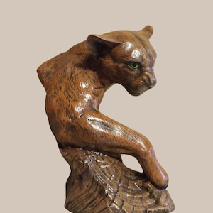 Mountain Lion Sculpture