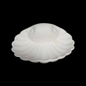 Plato de conchas listo para pintar. Hecho en EE. UU.