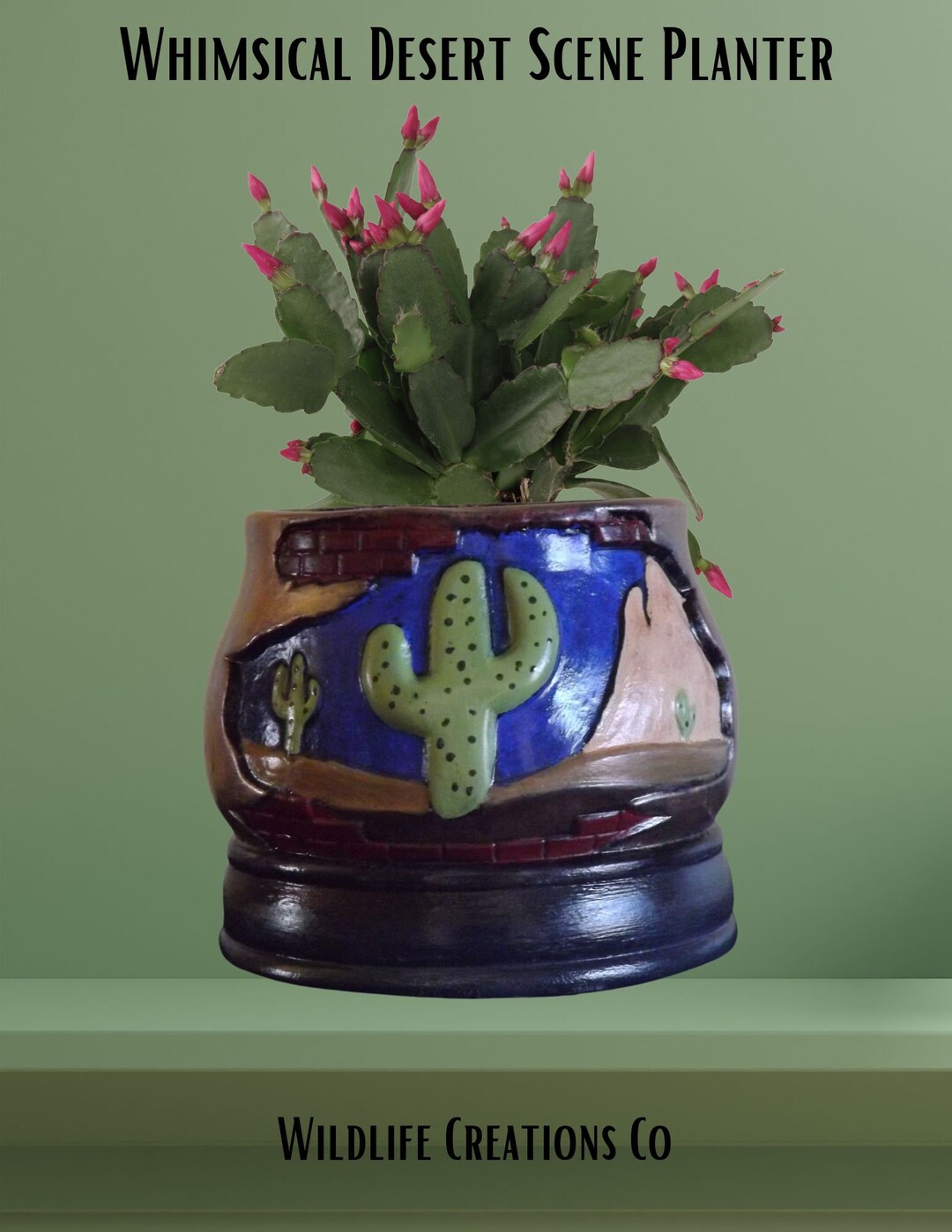 Medium Winter Desert Planter