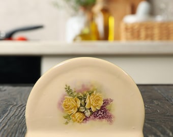 Poggiamestolo in ceramica per piano cottura carino a forma di