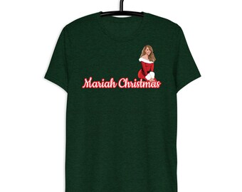 マライア クリスマス ユニセックス T シャツ - Etsy 日本