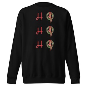 Mariah Carey Ho Ho Ho Extra Festive Unisex Premium Sweatshirt